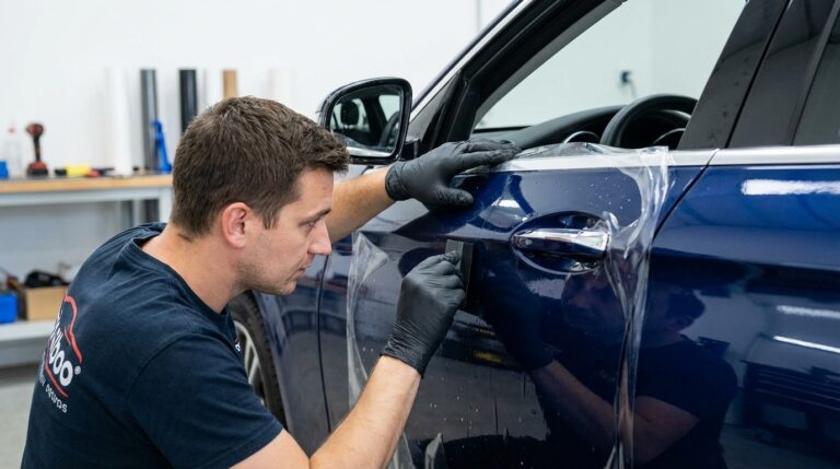 découvrez comment poser un film covering sans démontage, sans retirer les pièces, pour une pose rapide et efficace de votre covering automobile.