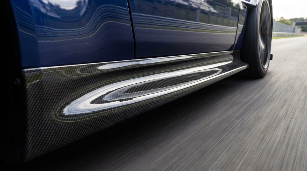découvrez notre covering de bas de caisse avec finition racing garantie, alliant style et protection optimale pour votre véhicule.