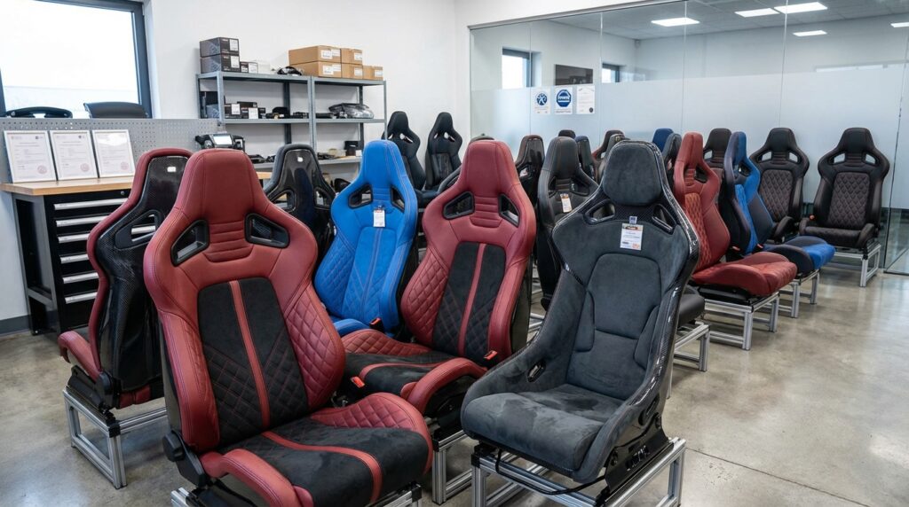 découvrez nos sièges baquets tuning homologués alliant style et sécurité, avec des prix compétitifs pour personnaliser votre véhicule.