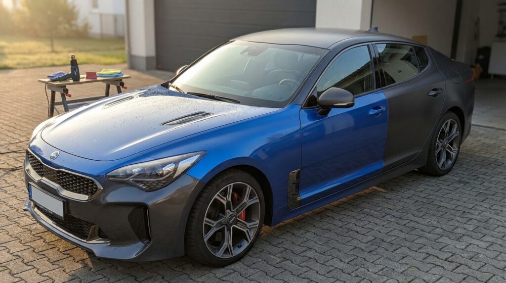 découvrez tout sur le temps de séchage et durcissement du covering auto, et apprenez quand vous pouvez utiliser votre voiture en toute sécurité après l'application.