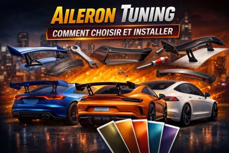 aileron de voiture tuning