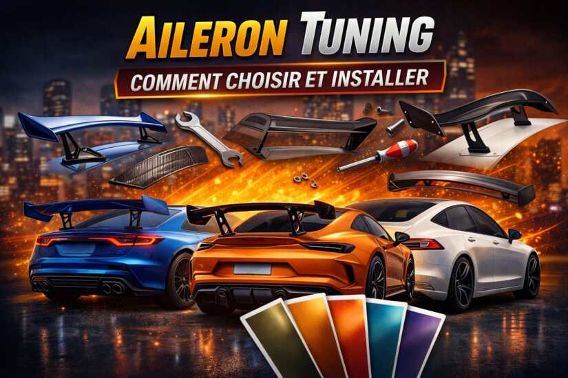 aileron de voiture tuning