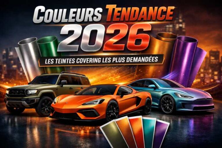 couleurs covering voiture 2026
